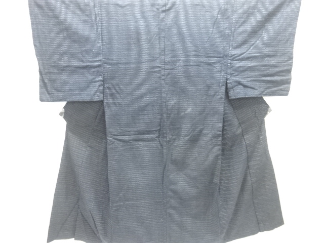 JAPANESE KIMONO / ANTIQUE MENS KIMONO / COTTON / KURUME SHOSEI KASURI